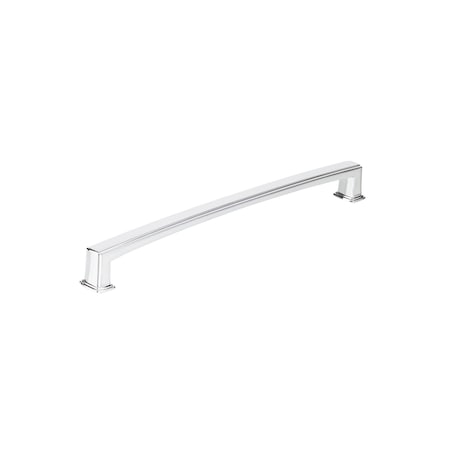 Richelieu 12-inch (305 mm) Center to Center Chrome Transitional Cabinet Pull BP867512140