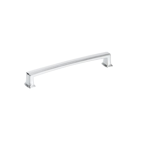 Richelieu 7 9/16-inch (192 mm) Center to Center Chrome Transitional Cabinet Pull BP8675192140