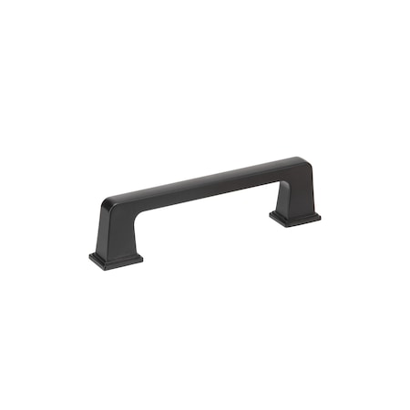 Richelieu 3 3/4-inch (96 mm) Center to Center Matte Black Traditional Cabinet Pull BP869596900