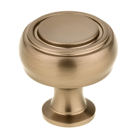 Richelieu 1 5/16 in (33 mm) Champagne Bronze Contemporary Cabinet Knob BP872233CHBRZ