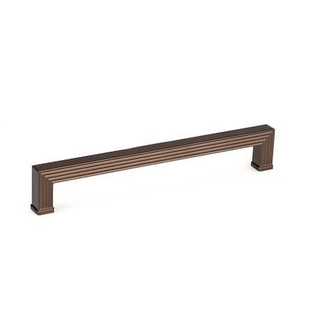 Richelieu 12-5/8 in. (320 mm) Center-to-Center Honey Bronze Transitional Drawer Pull BP8788320HBRZ