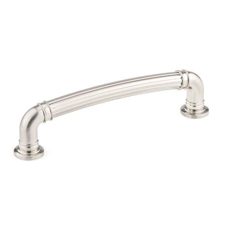 Richelieu 5 1/16 in (128 mm) Center-to-Center Brushed Nickel Traditional Drawer Pull BP8818128195