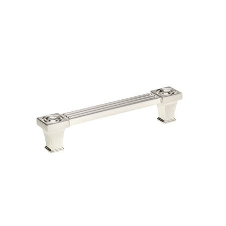 Richelieu 5-1/16 in. (128 mm) Center-to-Center Brushed Nickel Transitional Drawer Pull BP8822128195