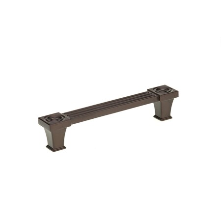 Richelieu 5-1/16 in. (128 mm) Center-to-Center Honey Bronze Transitional Drawer Pull BP8822128HBRZ