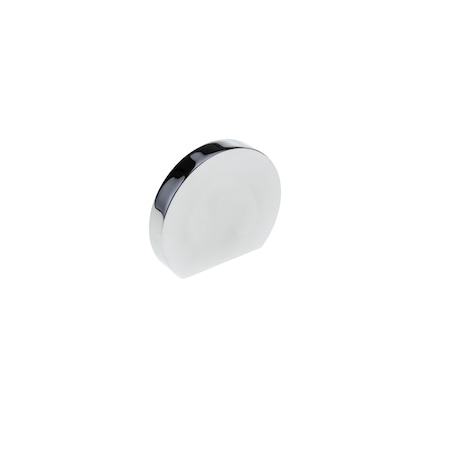 Richelieu 1 25/32 in (45 mm) Chrome Transitional Cabinet Knob BP884445140