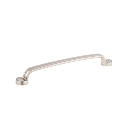 Richelieu 7 9/16 in (192 mm) Center-to-Center Brushed Nickel Traditional Cabinet Pull BP8855192195