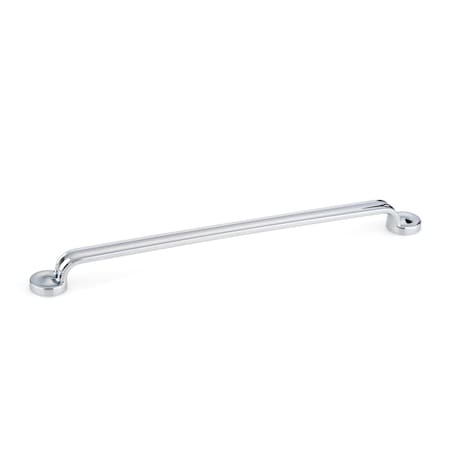 Richelieu 12 5/8 in (320 mm) Center-to-Center Chrome Traditional Cabinet Pull BP8855320140