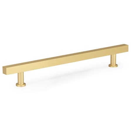 Richelieu 7 9/16-inch (192 mm) Center to Center Royal Gold Contemporary Cabinet Pull BP8864192162