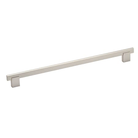 Richelieu 12 5/8 in (320 mm) Center-to-Center Brushed Nickel Contemporary Cabinet Pull BP905320195