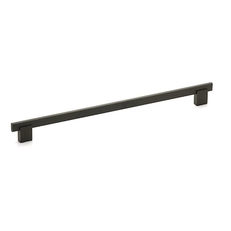 Richelieu 12-5/8 in. (320 mm) Center-to-Center Matte Black Contemporary Drawer Pull BP905320900