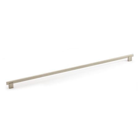 Richelieu 25-3/16 in. (640 mm) Center-to-Center Brushed Nickel Contemporary Drawer Pull BP905640195
