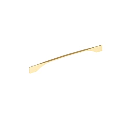 Richelieu 11 3/8 in to 12 5/8 in (288 mm to 320 mm) Brushed Gold Contemporary Drawer Pull BP9253320165