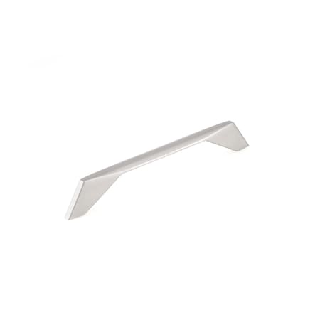 Richelieu 6 5/16 in (160 mm) Center-to-Center Brushed Nickel Contemporary Drawer Pull BP9256160195