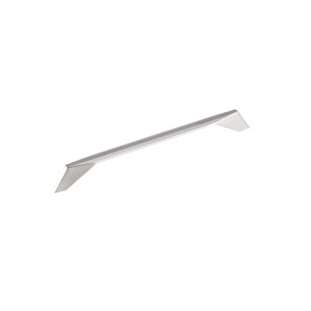 Richelieu 8 13/16 in (224 mm) Center-to-Center Brushed Nickel Contemporary Drawer Pull BP9256224195