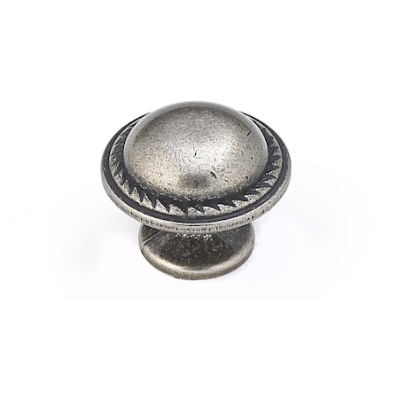 Richelieu 1 3/16 in (30 mm) Natural Iron Traditional Metal Cabinet Knob BP92830908