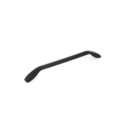 Richelieu 8 13/16 in (224 mm) Center-to-Center Matte Black Contemporary Drawer Pull BP9455224900