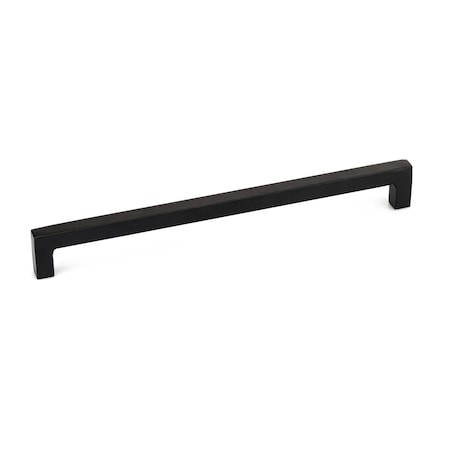 Richelieu Sheffield 12 5/8 in (320 mm) Center-to-Center Matte Black Traditional Cabinet Pull BP9466320900