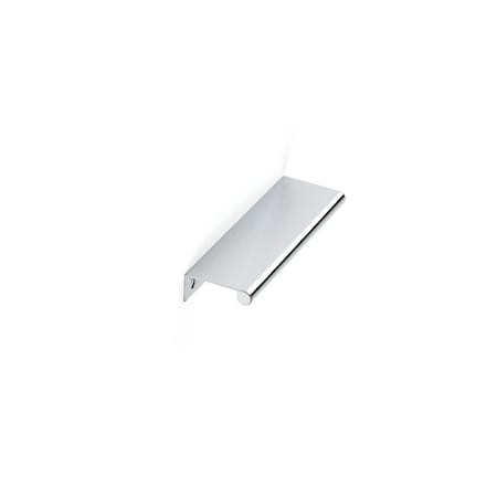 Richelieu 5 1/16-inch (128 mm) Center to Center Chrome Contemporary Edge Pull BP9696128140