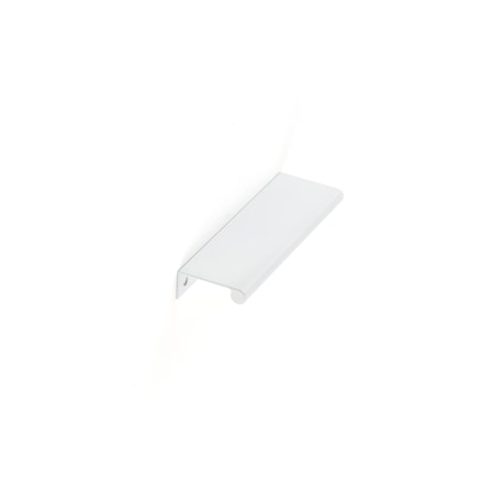 Richelieu 5 1/16-inch (128 mm) Center to Center White Contemporary Edge Pull BP969612830