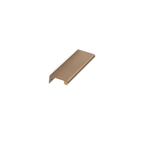 Richelieu 5 1/16-inch (128 mm) Center to Center Champagne Bronze Contemporary Edge Pull BP9696128CHBRZ