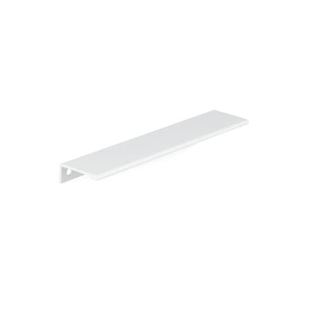 Richelieu 7 9/16 in (192 mm) Center-to-Center White Contemporary Drawer Edge Pull BP989819230