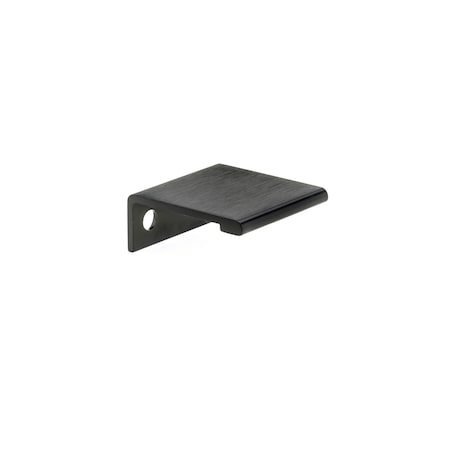 Richelieu Lincoln 31/32 in (25 mm) Center-to-Center Brushed Black Contemporary Cabinet Pull BP989825990