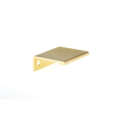 Richelieu 1-5/16 in. (33 mm) Center-to-Center Satin Gold Contemporary Edge Pull BP989833166