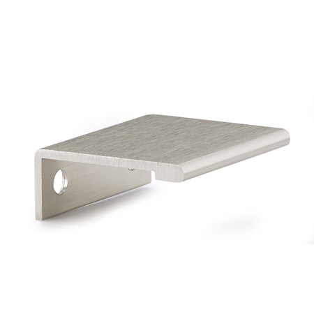 Richelieu 1-5/16 in. (33 mm) Center-to-Center Stainless Steel Contemporary Edge Pull BP989833170