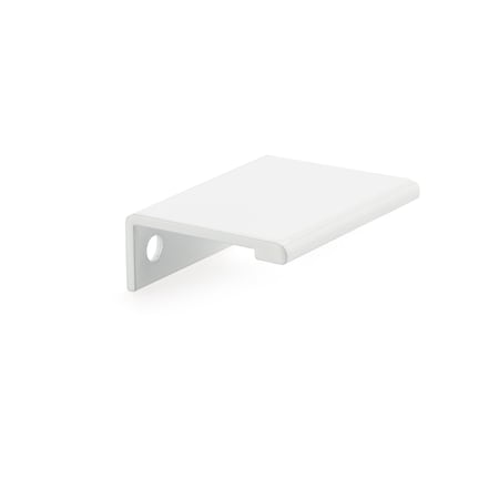 Richelieu 1-5/16 in. (33 mm) Center-to-Center White Contemporary Edge Pull BP98983330