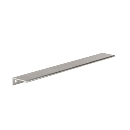 Richelieu 16 3/8 in (416 mm) Center-to-Center Stainless Steel Contemporary Drawer Edge Pull BP9898416170