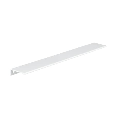 Richelieu 16 3/8 in (416 mm) Center-to-Center White Contemporary Drawer Edge Pull BP989841630