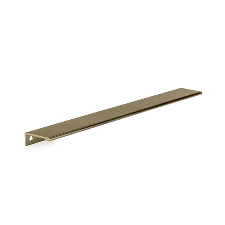 Richelieu 16 3/8 in (416 mm) Champagne Bronze Contemporary Aluminum Edge Pull, Lincoln Collection BP9898416CHBRZ