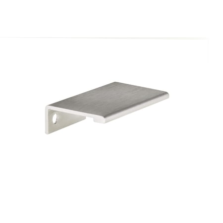 Richelieu 1 31/32 in (50 mm) Center-to-Center Stainless Steel Contemporary Drawer Edge Pull BP989850170
