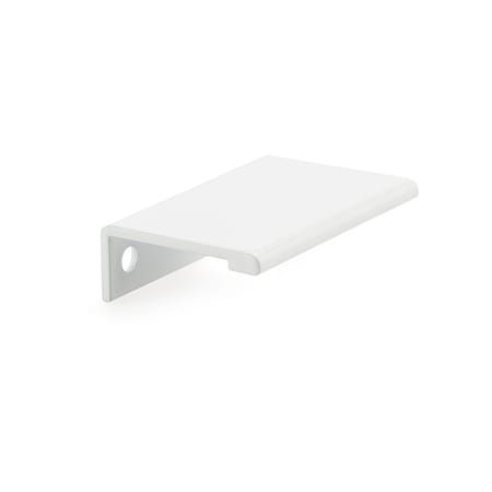 Richelieu 1 31/32 in (50 mm) Center-to-Center White Contemporary Drawer Edge Pull BP98985030