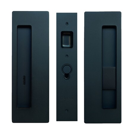 Richelieu CL400 Cavity Sliders Magnetic Pocket Door Handle, Privacy, Oil-Rubbed Bronze CL400B0433