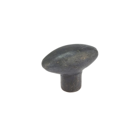 Richelieu 1 3/8 in (35 mm) x 21/32 in (17 mm) Dark Bronze Traditional Cabinet Knob COKN138C1DKB