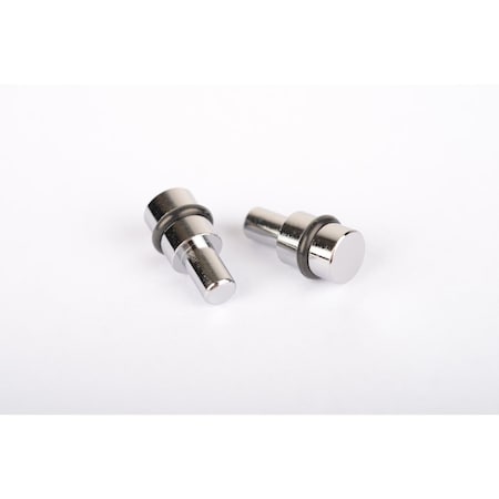 Richelieu 316 in 5 mm Glass Shelf Pin  Chrome, Black CP58405140