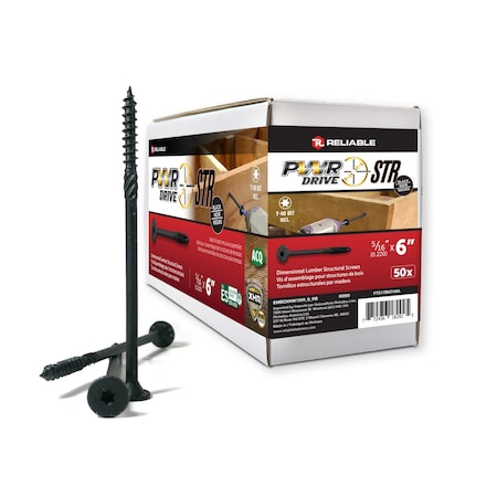 Richelieu 5/8 in x 6 in, 50 PK FTC17BK5166L