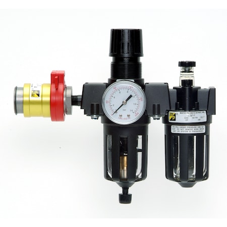Master Pneumatic MODULAR COMB FIL-REG-LUB MCFDRL60D-3NGW | Zoro