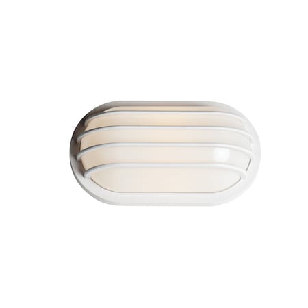 MAXIM 10110FTWT Bulwark 1-Light 10.5" Wide White Outdoor Wall Sconce
