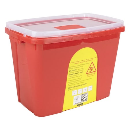 Oasis Sharps Container, 4 Gallon, Each SHARP-4G | Zoro
