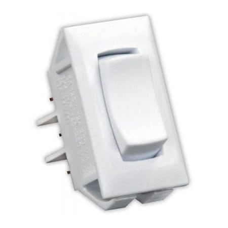 Jr Products SPDT ON/OFF/ON SWITCH, POLAR WHITE 13435 | Zoro