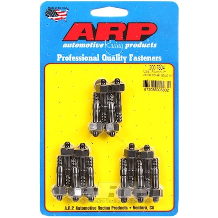 ARP, Valve Cover Bolt Kit, Black Oxide, Hex, 8 Pack - View #3