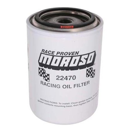 OIL FILTER, FRD/MPR, RACING