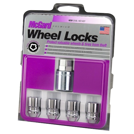 WHEEL LOCK SET 12X1.25 NUT CONE