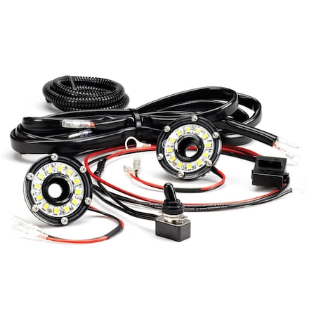 CYCLONE LED; UNIV 2-LIGHT UNDER HOOD WIRING KIT