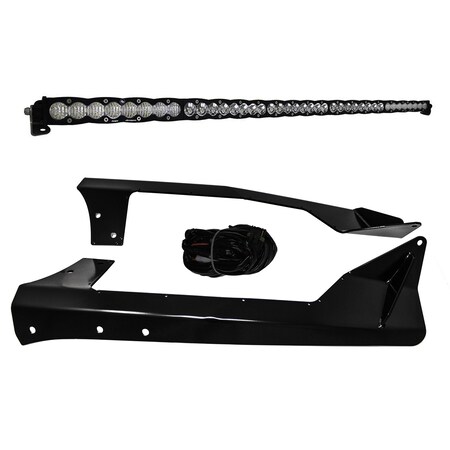 Support De Barre LED Pour Jeep Wrangler JK 2007-2015 - Noir, à Monter Sur Le Capot, Neuf