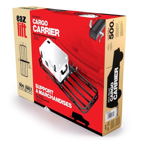 EAZLIFT/CARGO CARRIER/HITCH MOUNT (ENG/FR), FITS 2IN RECEIVER HITCH