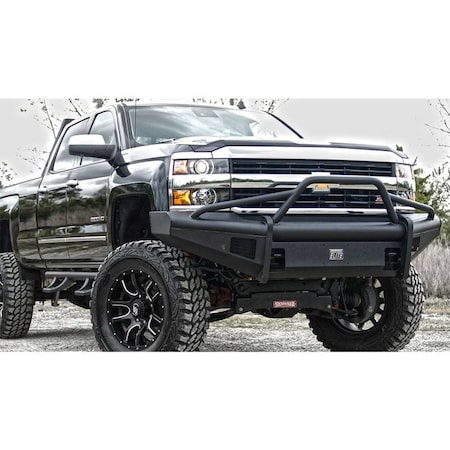 Fab Fours 15-C SILVERADO HD 2500/3500 FRONT ELITE RANCH BUMPER W/ PRE ...