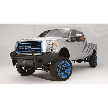 Fab Fours 17-C F250/F350/F450 FRONT ELITE RANCH BUMPER W/ FULL GUARD ...